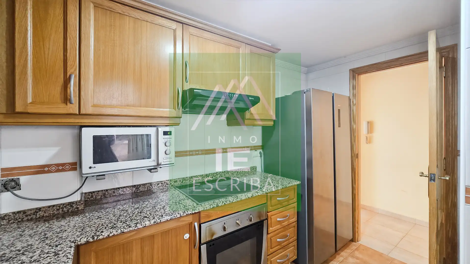 Kitchen of Flat for sale in Catadau  with Air Conditioner and Terrace