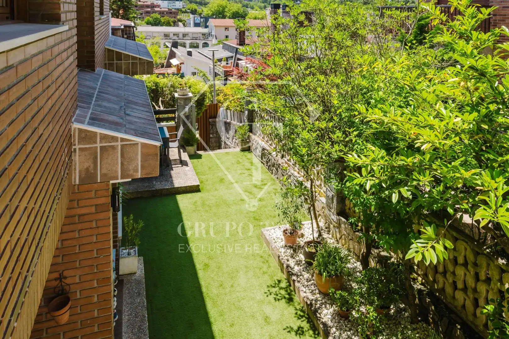 Garden of Detached homes for sale in Donostia - San Sebastián   with Heating, Private garden and Terrace