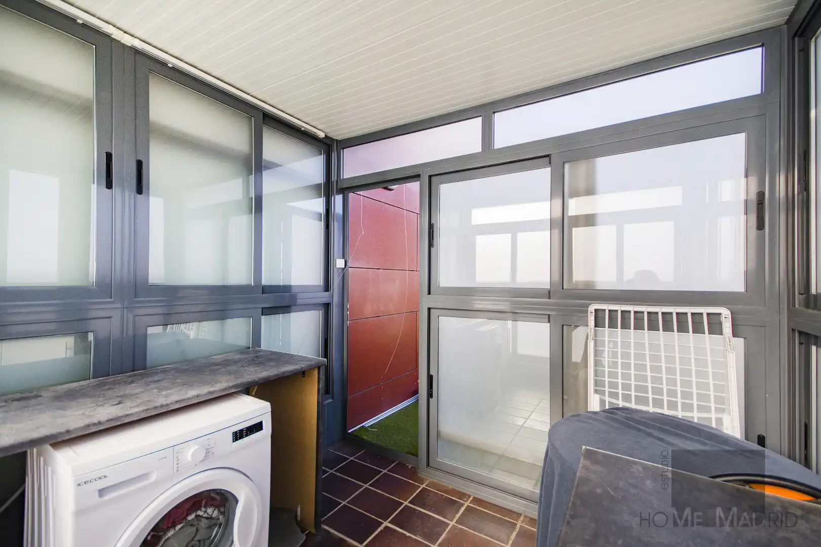 Terrasse von Dachboden zum Verkauf in Madrid mit Klimaanlage, Heizung und Parkett