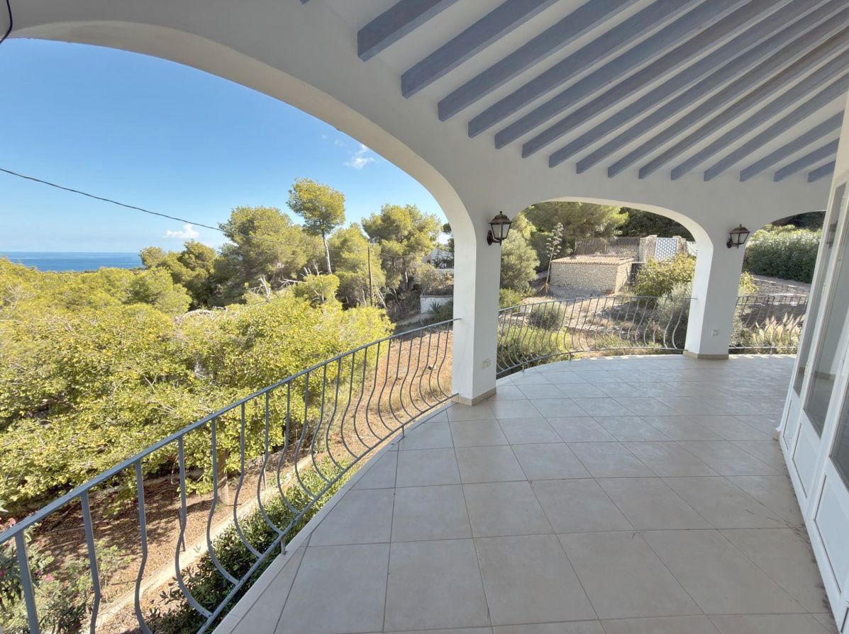 Vista exterior de Finca rústica en venda en Jávea / Xàbia amb Calefacció, Jardí privat i Terrassa