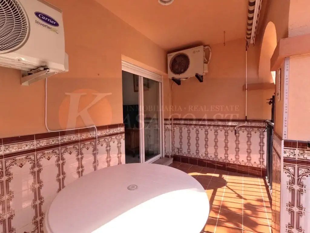 Terraza de Piso en venta en Fuengirola con Aire acondicionado, Jardín privado y Terraza