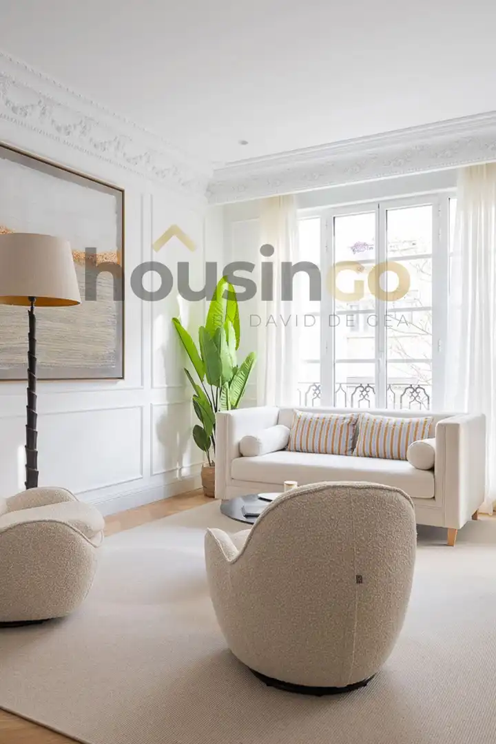 Sala de estar de Piso en venta en Madrid con Aire acondicionado, Calefacción y Terraza