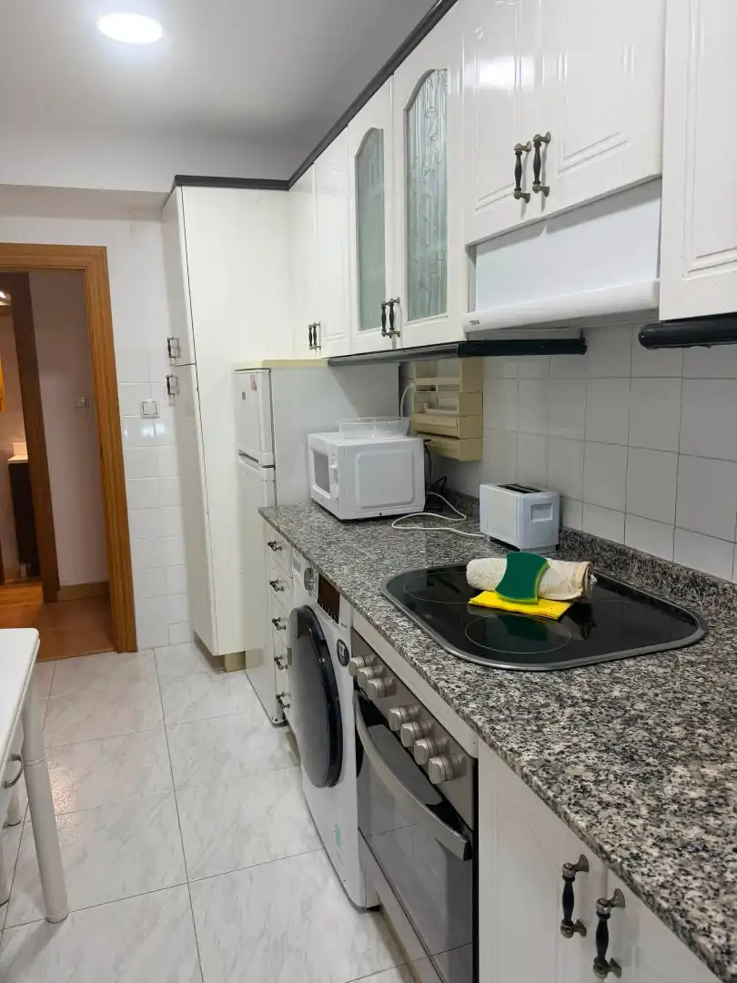 Kitchen of Flat for sale in Torrelavega   with Heating, Parquet flooring and Furnished