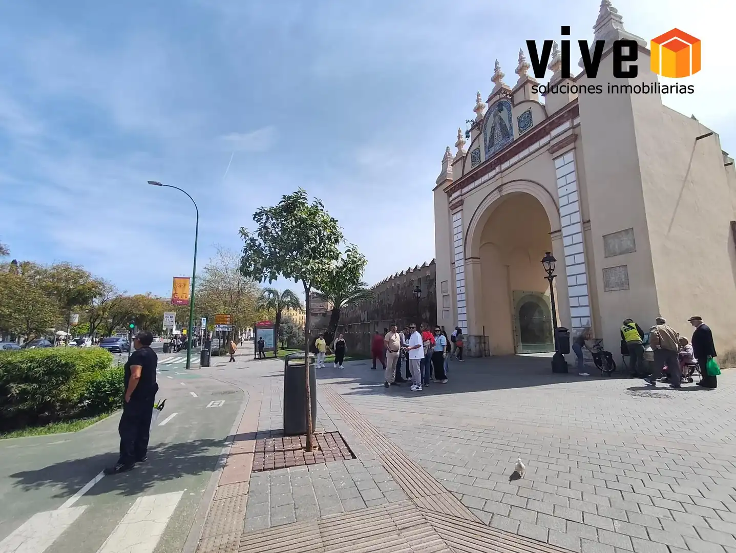 Exterior view of Flat for sale in Sevilla  with Terrace and Furnished