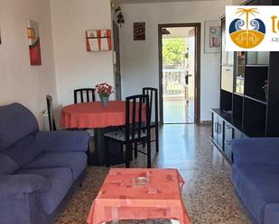 Living room of Flat to rent in Castelldefels  with Air Conditioner and Terrace