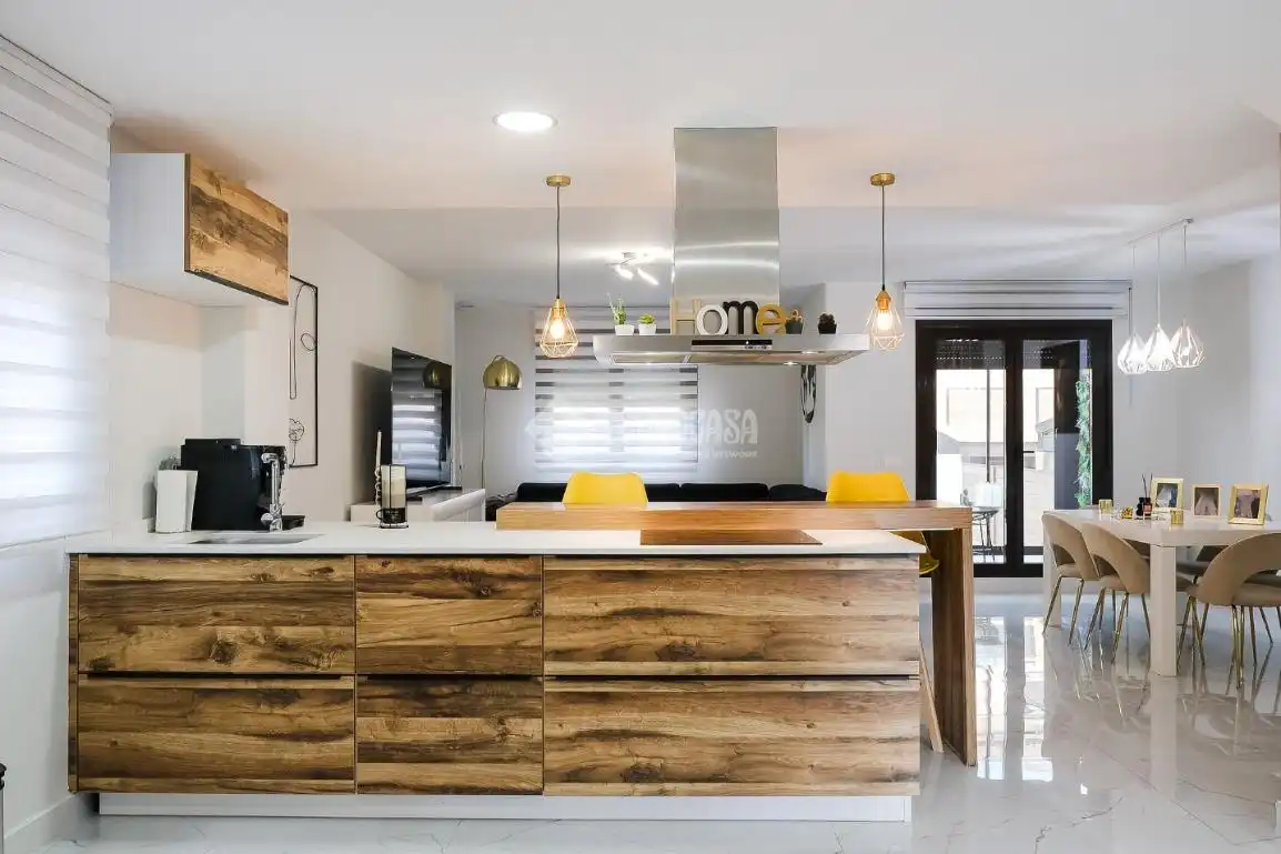 Kitchen of Detached homes for sale in Arroyomolinos (Madrid)  with Air Conditioner, Heating and Private garden