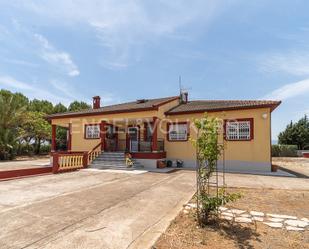 Exterior view of House or chalet for sale in Els Poblets  with Air Conditioner, Terrace and Swimming Pool