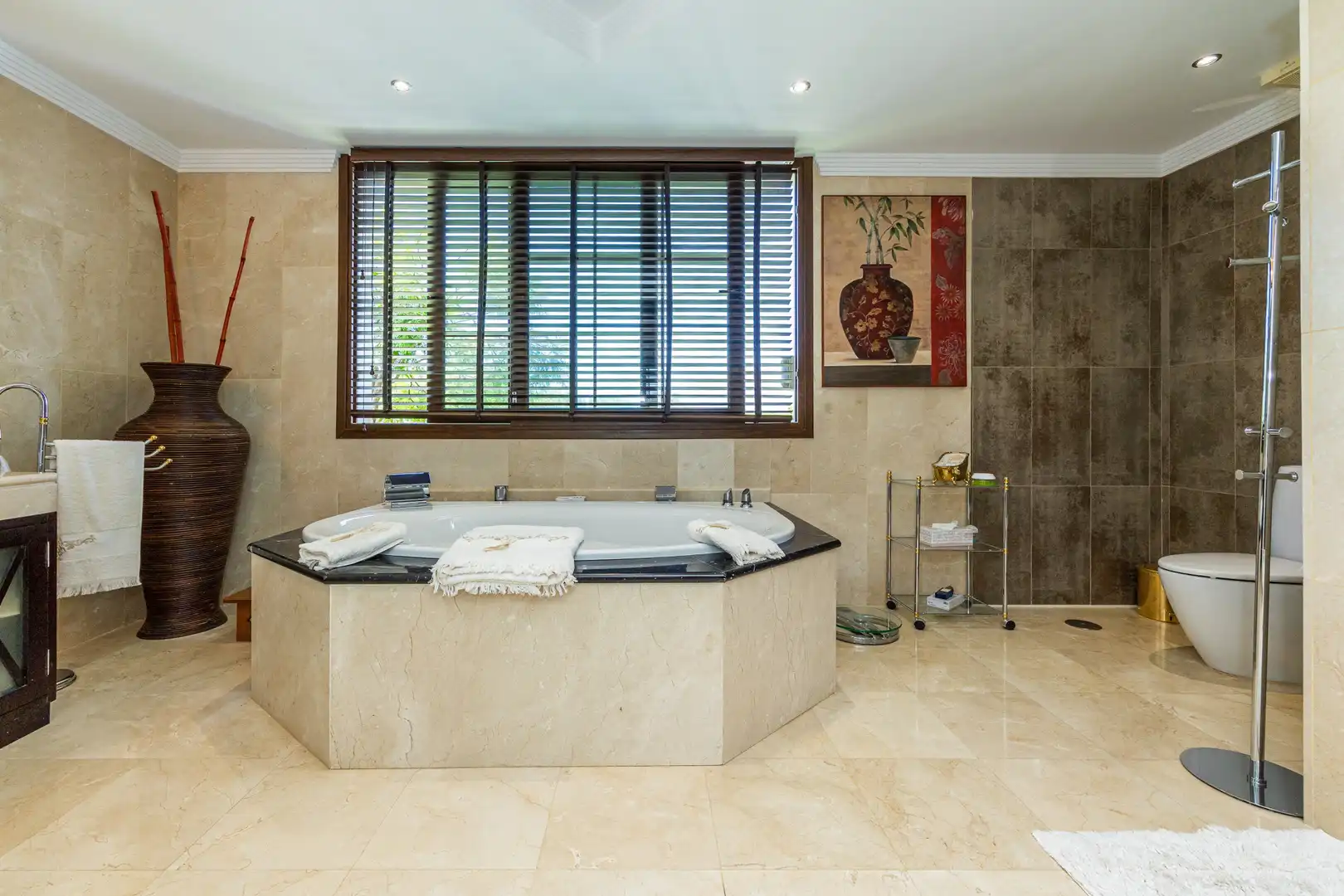 Baño de Casa o chalet en venta en Mijas con Aire acondicionado, Jardín privado y Terraza