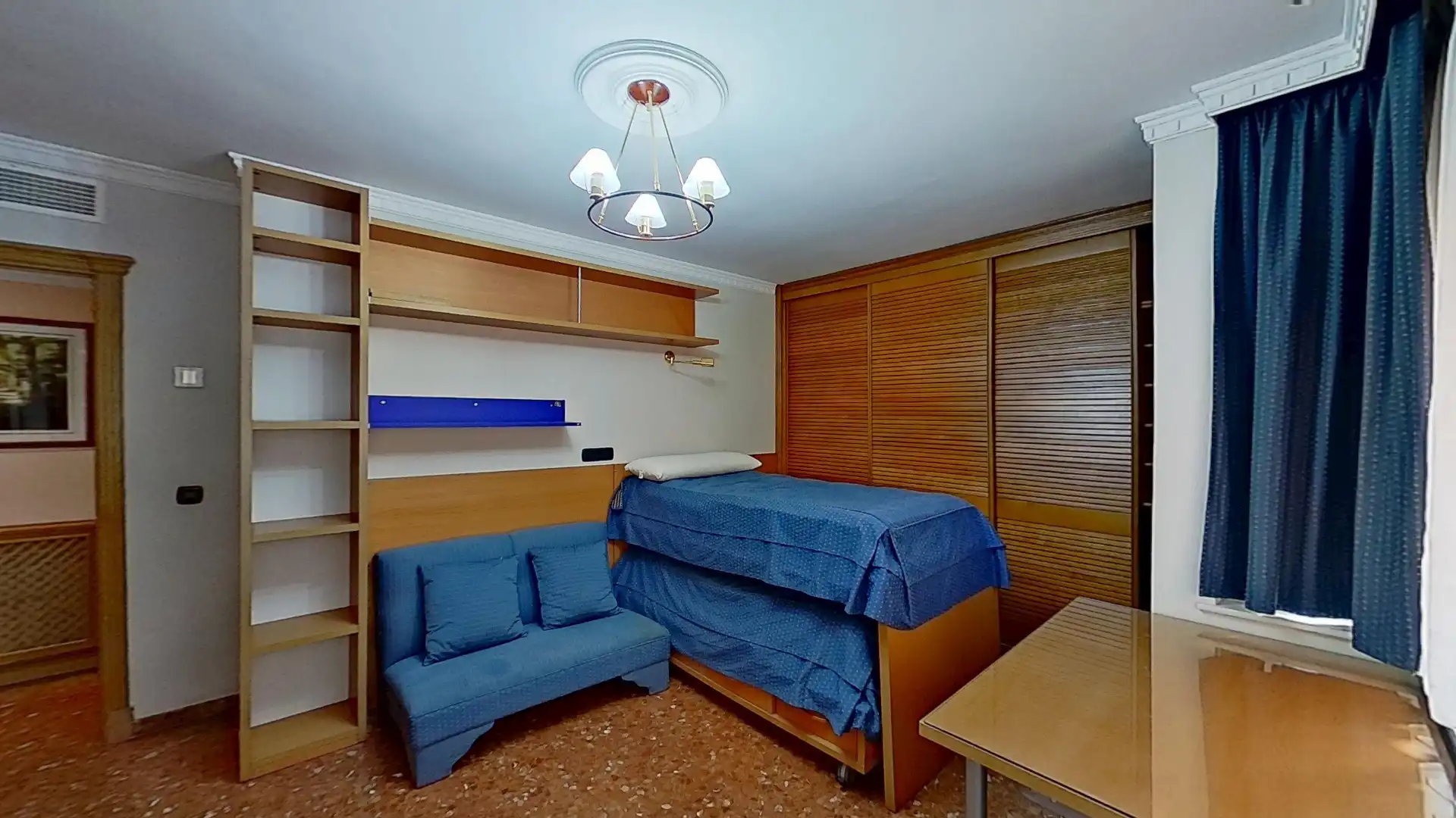 Bedroom of Flat for sale in Málaga  with Air Conditioner and Furnished