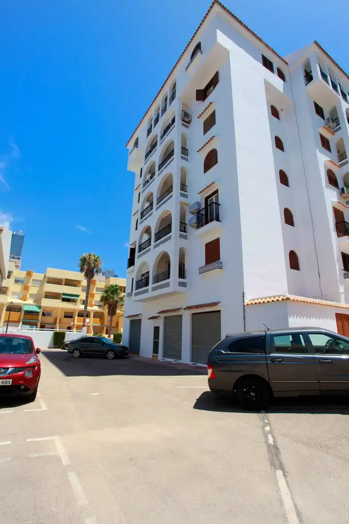 Vista exterior de Apartamento en venta en La Manga del Mar Menor con Jardín privado, Terraza y Amueblado