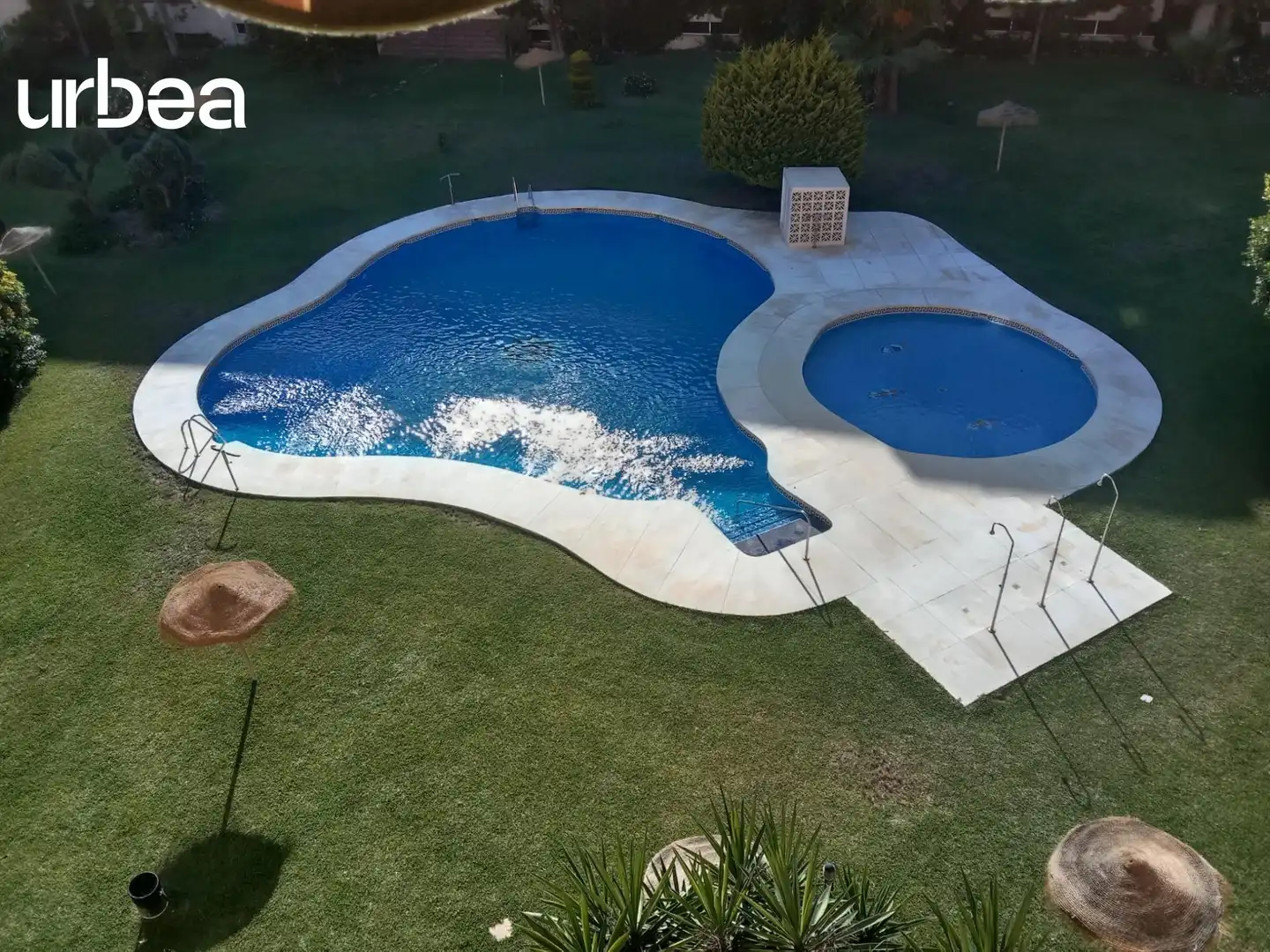 Swimming pool of Flat for sale in Málaga  with Private garden, Terrace and Storage room