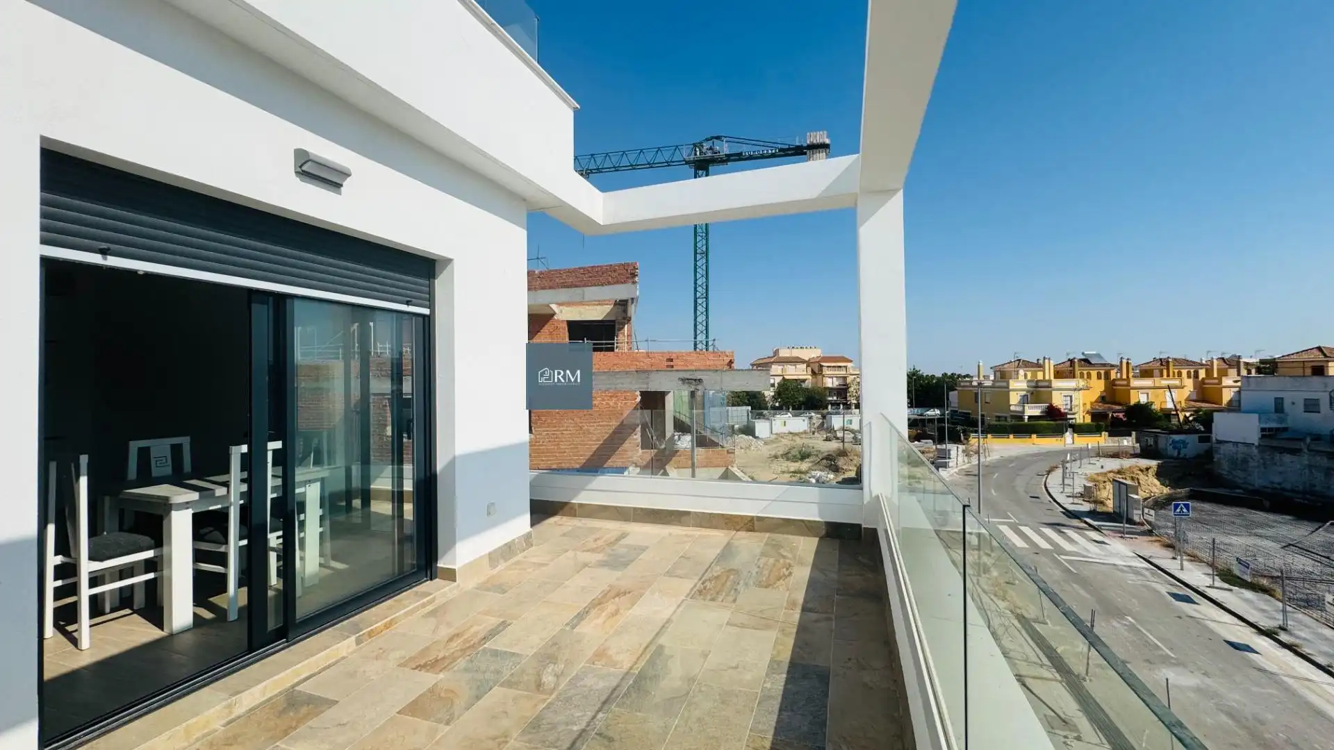 Terrassa de Pis de lloguer en Sanlúcar de Barrameda amb Aire condicionat, Terrassa i Moblat