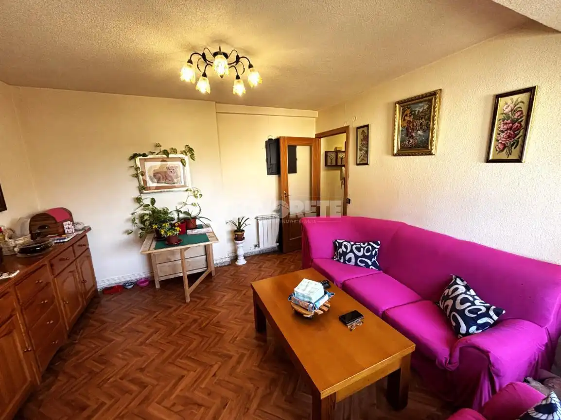Sala de estar de Piso en venta en Móstoles con Calefacción, Terraza y Amueblado