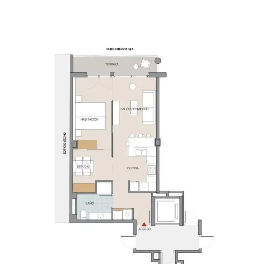 Flat for rent in SARDENYA, El Parc i la Llacuna del Poblenou