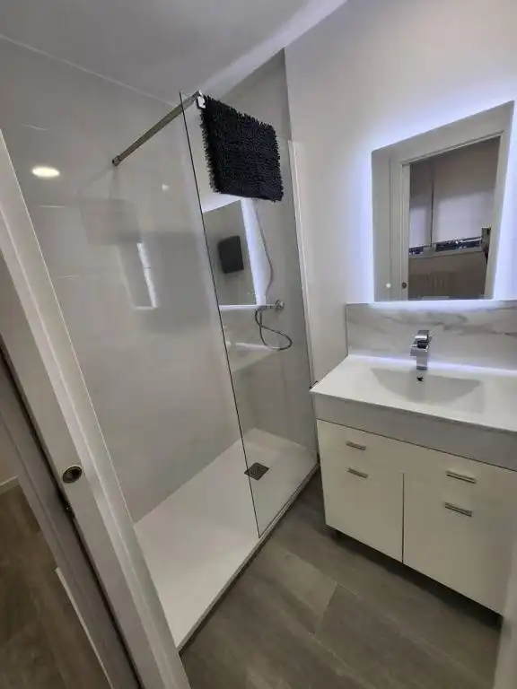 Badezimmer von Wohnung zur Miete in San Nicasio - Campo de Tiro - Solagua
