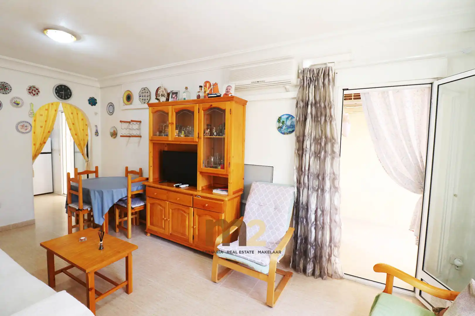 Sala d'estar de Apartament en venda en Guardamar del Segura amb Aire condicionat, Calefacció i Terrassa