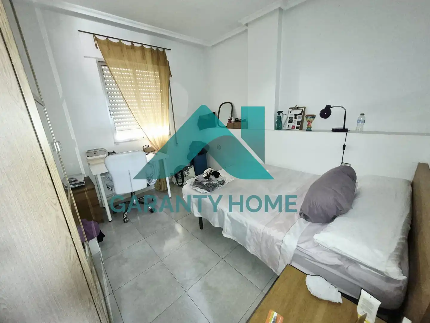 Bedroom of Flat for rent in Cáceres  with Heating, Terrace and Furnished