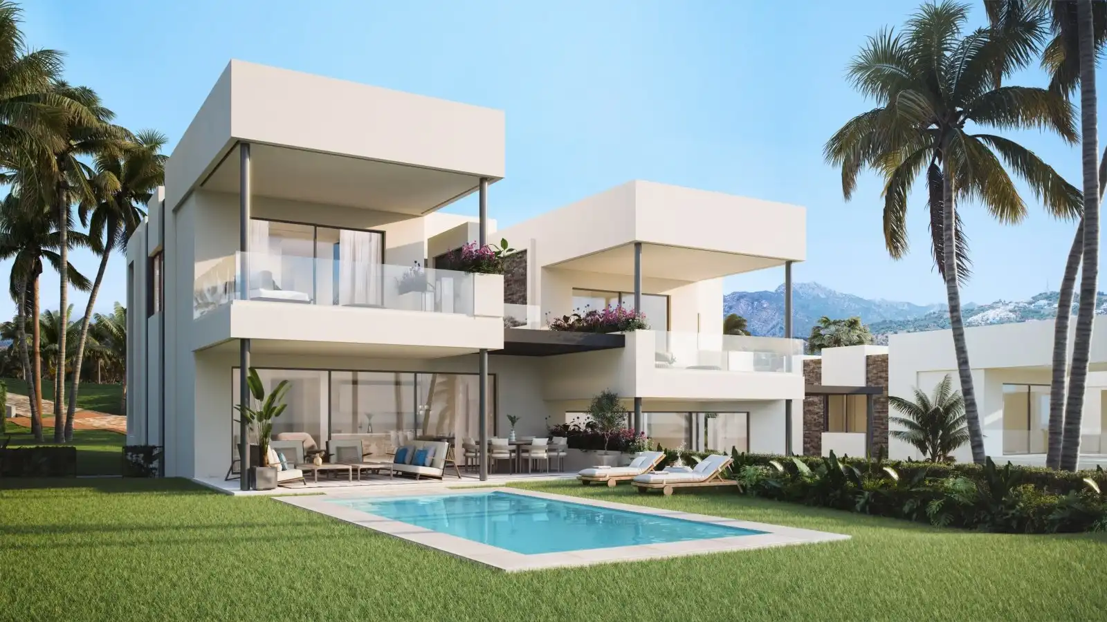 Vista exterior de Casa o chalet en venta en Marbella con Aire acondicionado, Jardín privado y Terraza