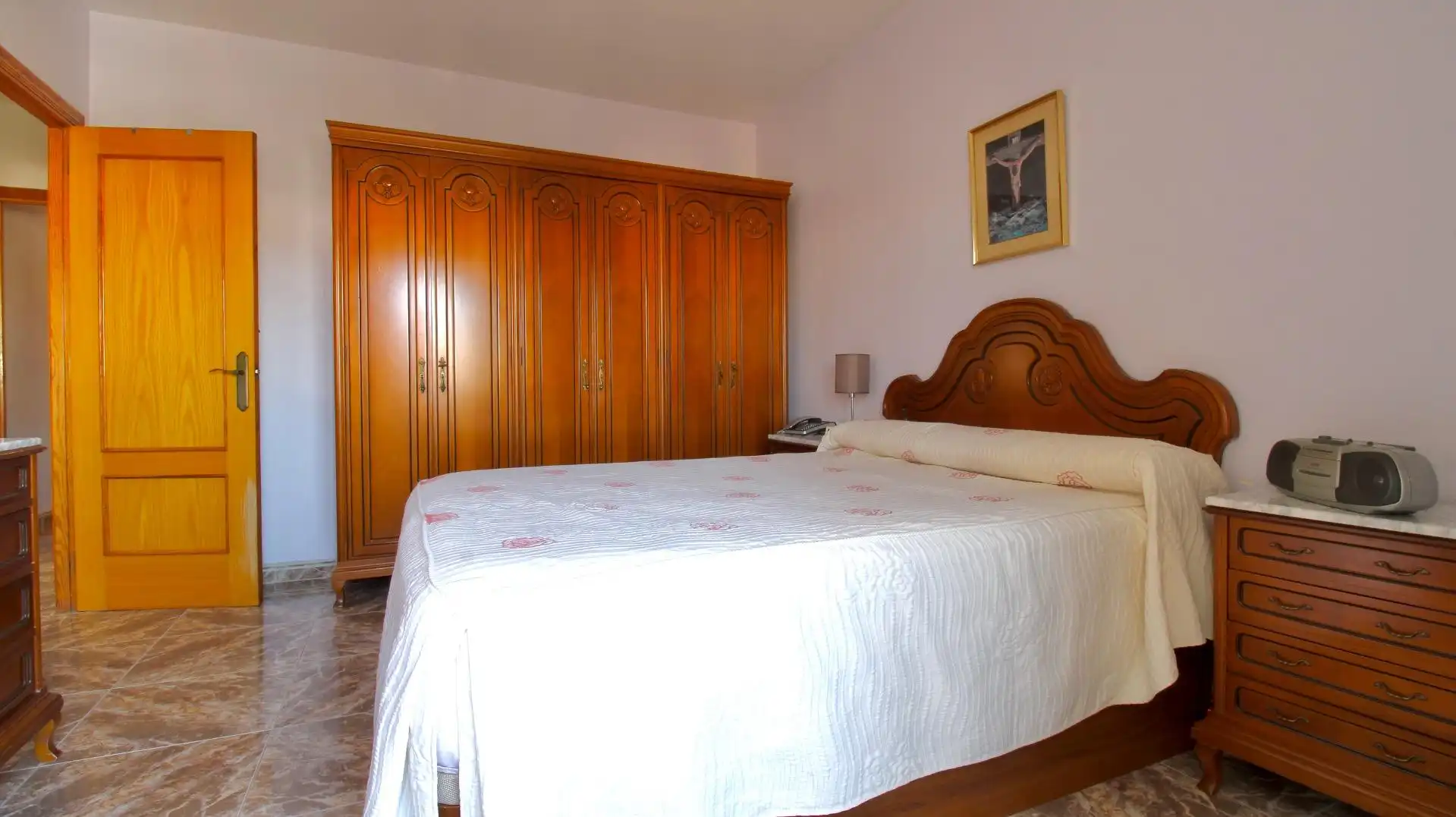 Habitación de Casa adosada en venta en Roquetas de Mar con Aire acondicionado, Terraza y Trastero