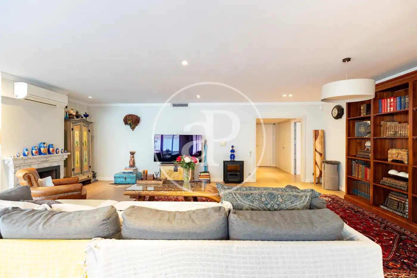 Sala de estar de Piso en venta en Barcelona con Aire acondicionado, Calefacción y Terraza