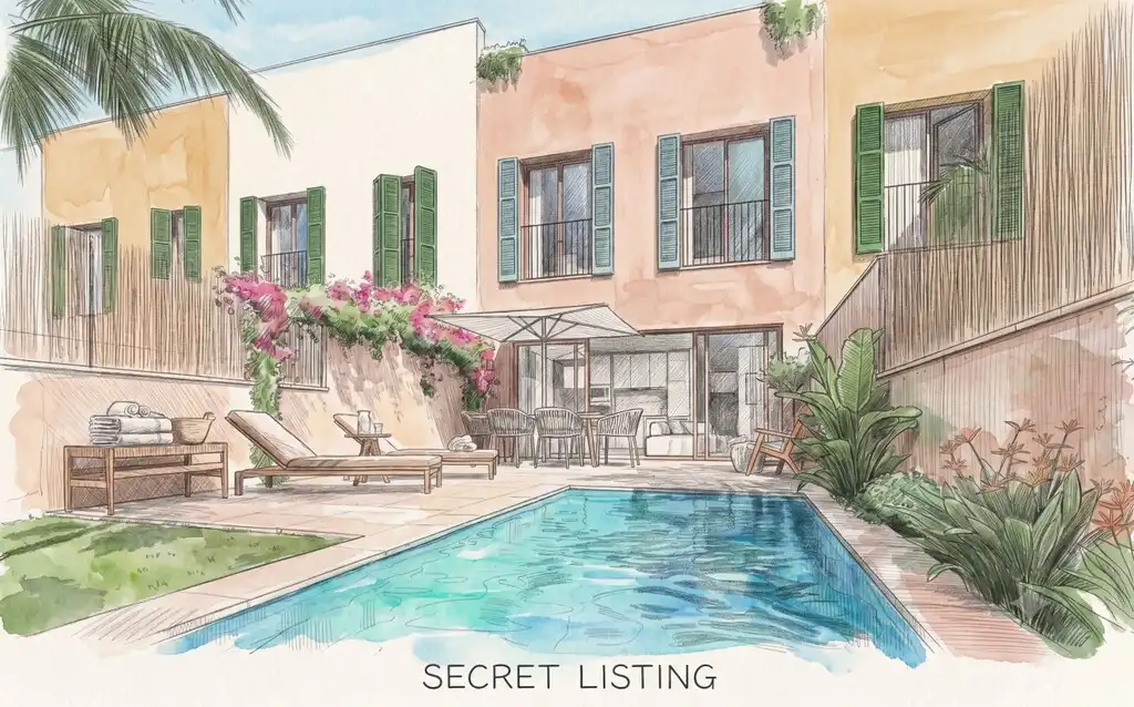 Casa pareada con piscina en venta en Campos poble, imagen 8