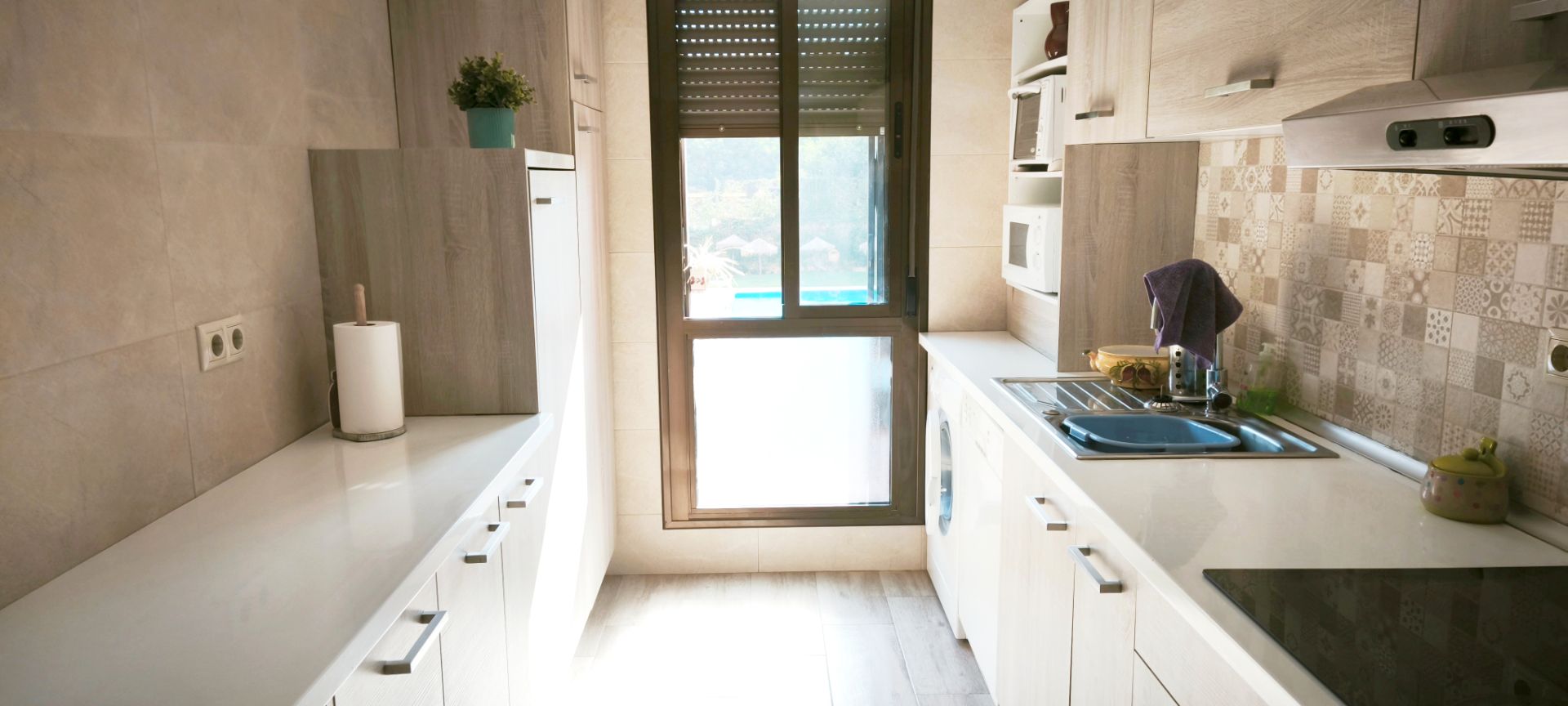 Kitchen of Flat to rent in  Córdoba Capital  with Air Conditioner, Heating and Terrace