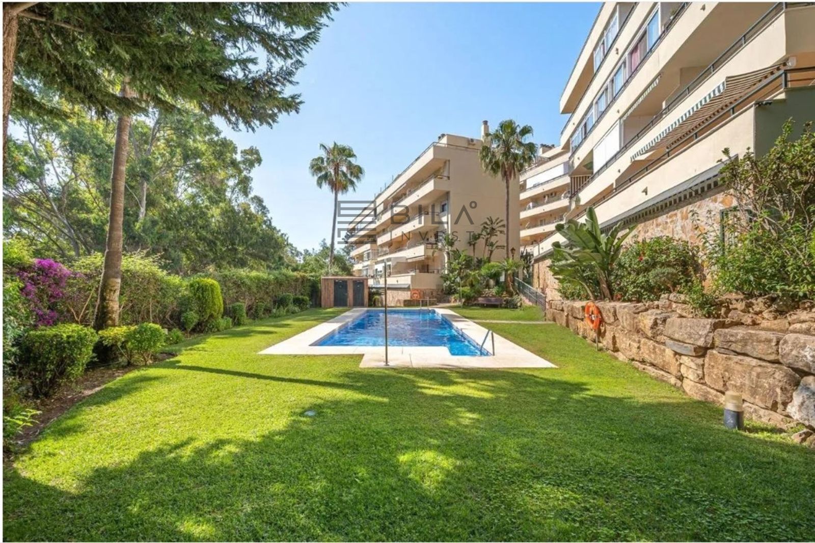 Exterior view of Flat for sale in Mijas  with Terrace, Storage room and Swimming Pool