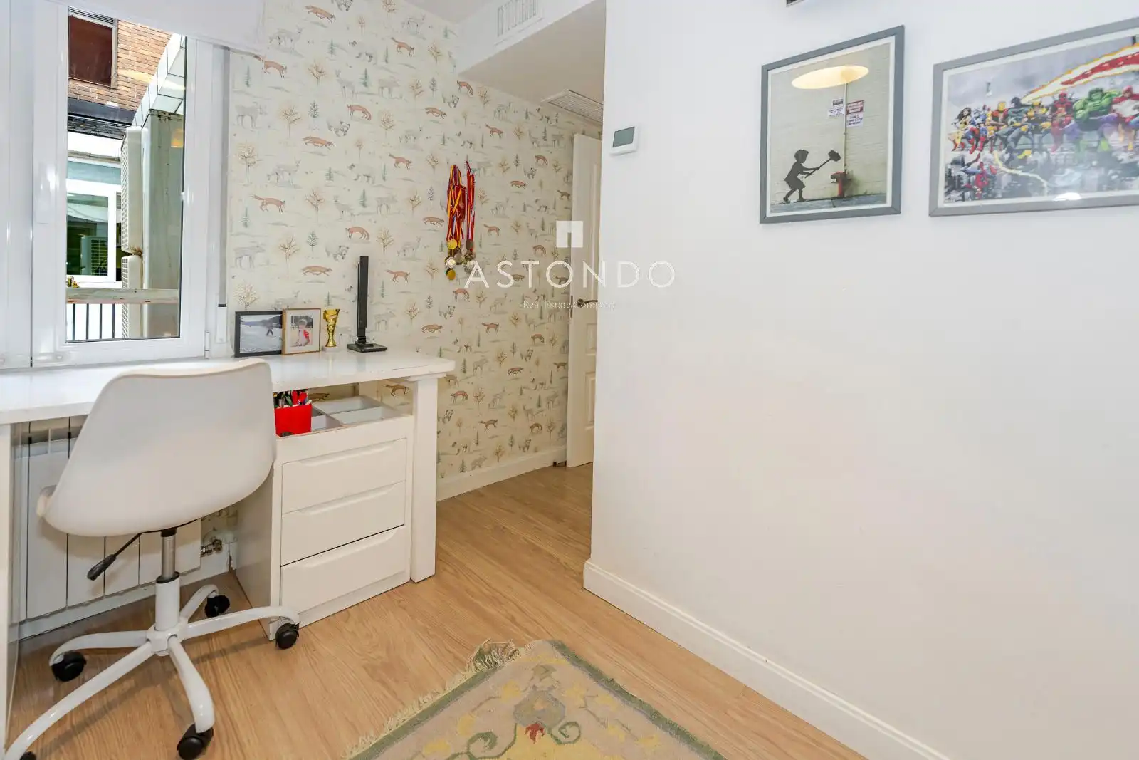 Bedroom of Flat for sale in Hortaleza