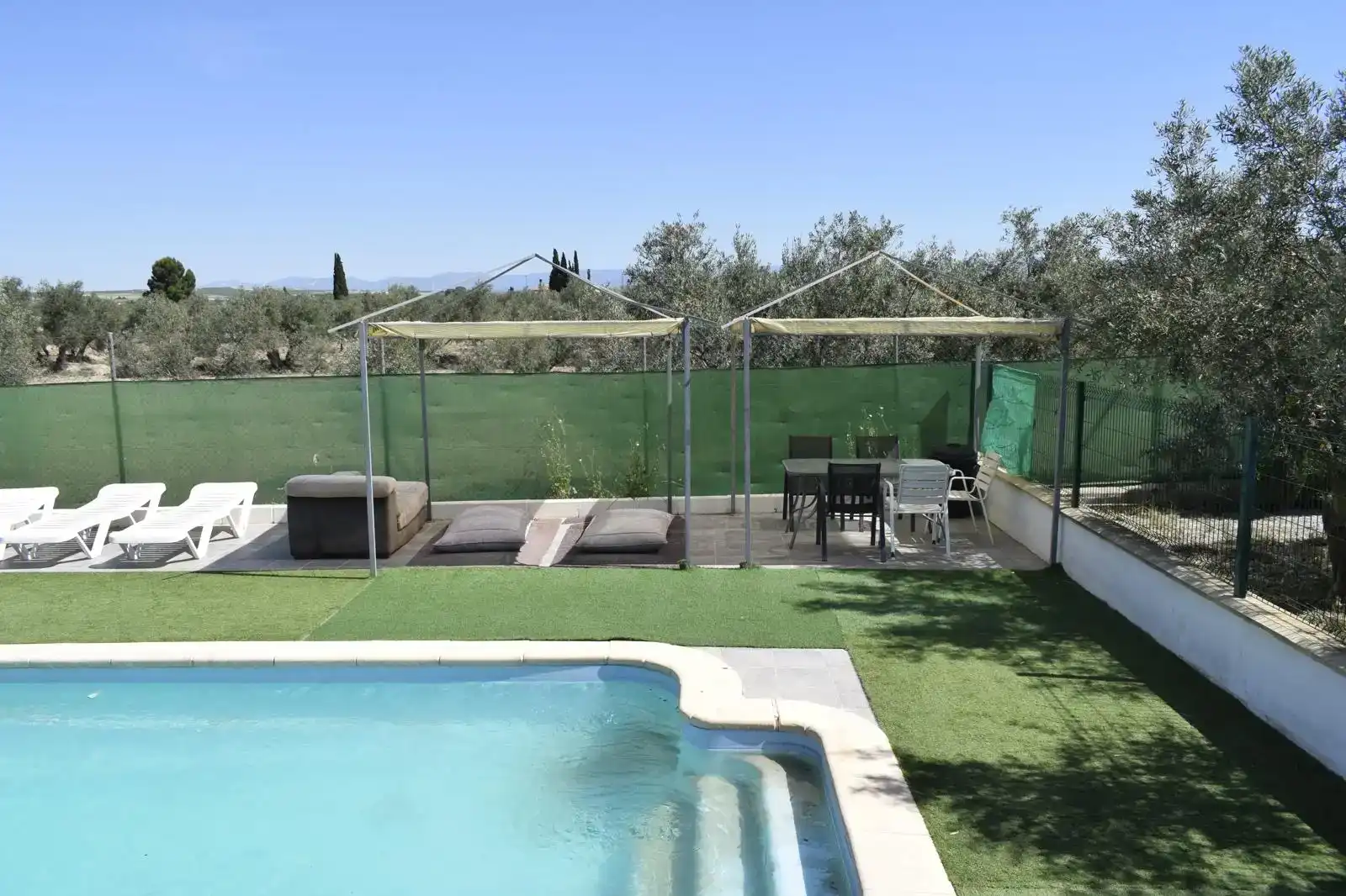 Terraza de Casa o chalet en venta en Baza con Jardín privado y Piscina