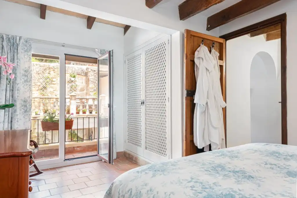 Schlafzimmer von Country house zum Verkauf in Pollença mit Klimaanlage, Terrasse und Möbliert