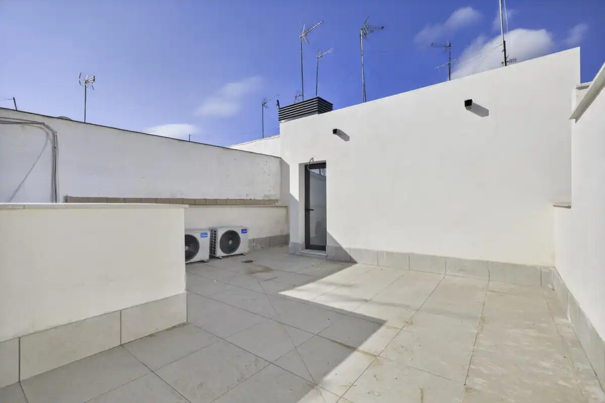 Terrace of Flat for sale in Sevilla  with Heating, Private garden and Terrace