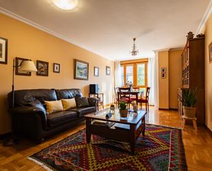 Living room of House or chalet for sale in Gijón   with Heating, Parquet flooring and Storage room