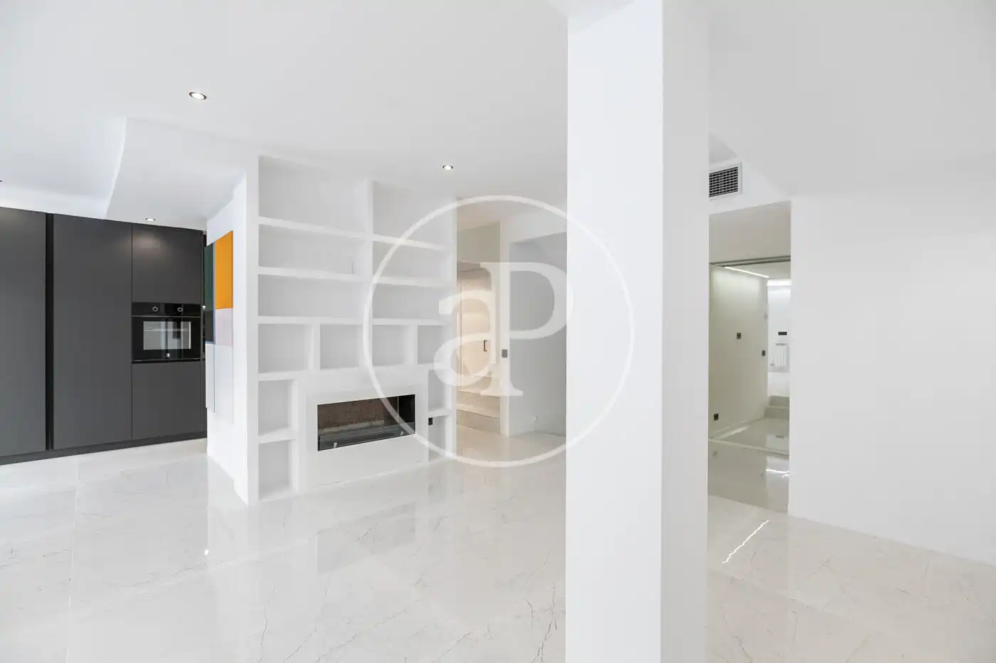 Sala d'estar de Casa o xalet en venda en Sant Just Desvern amb Aire condicionat, Calefacció i Terrassa
