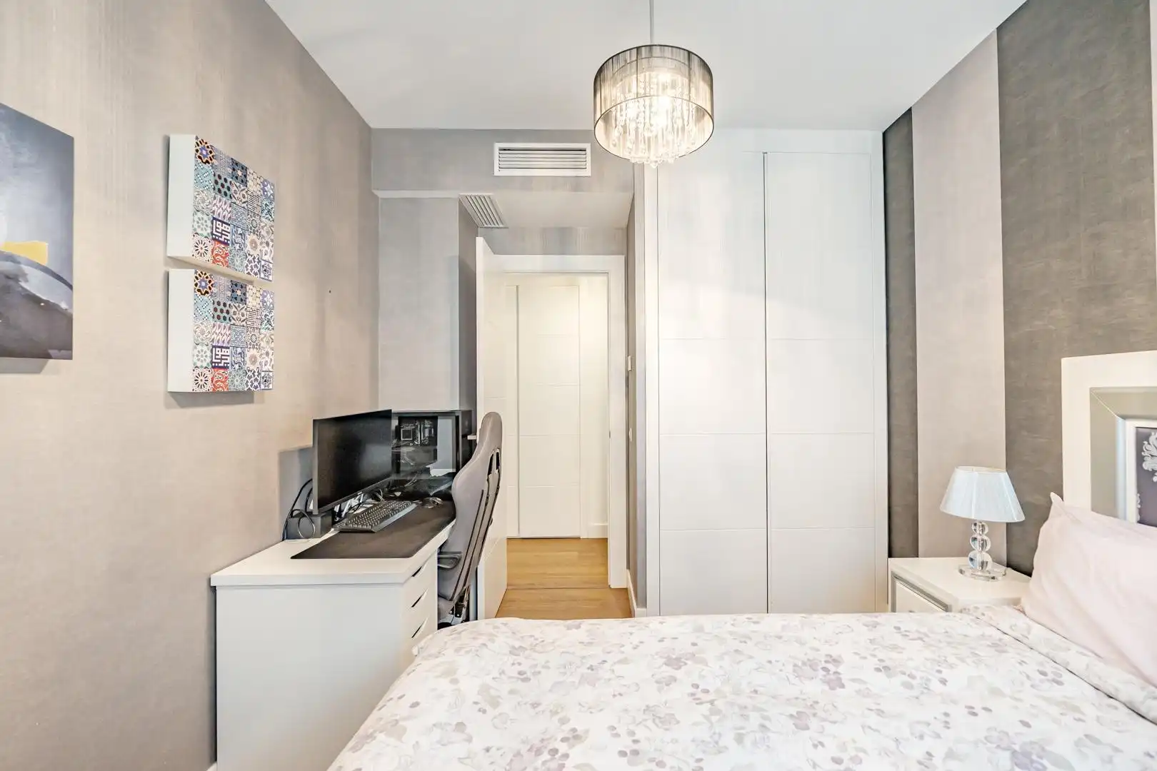 Bedroom of Ground floor for rent in Madrid  with Air Conditioner, Heating and Terrace
