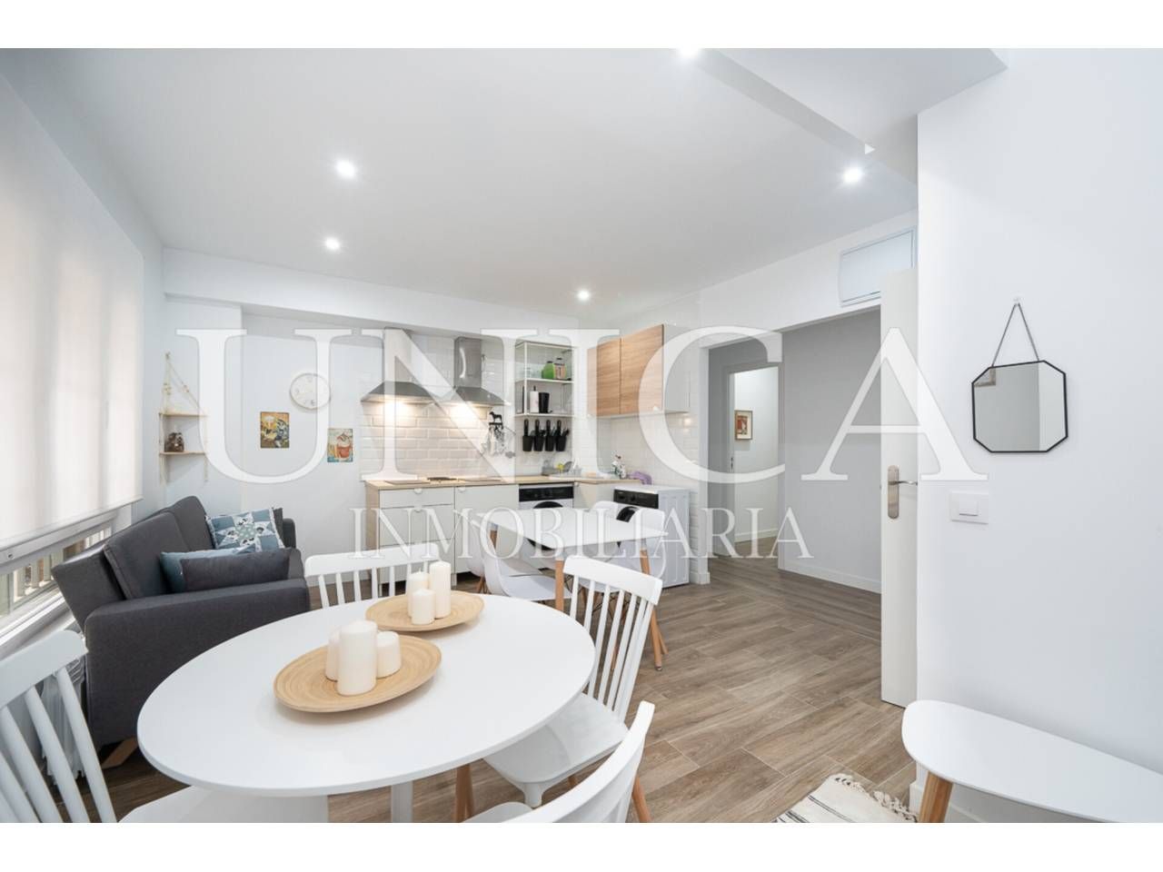 Kitchen of Flat for sale in  Madrid Capital  with Air Conditioner, Heating and Storage room