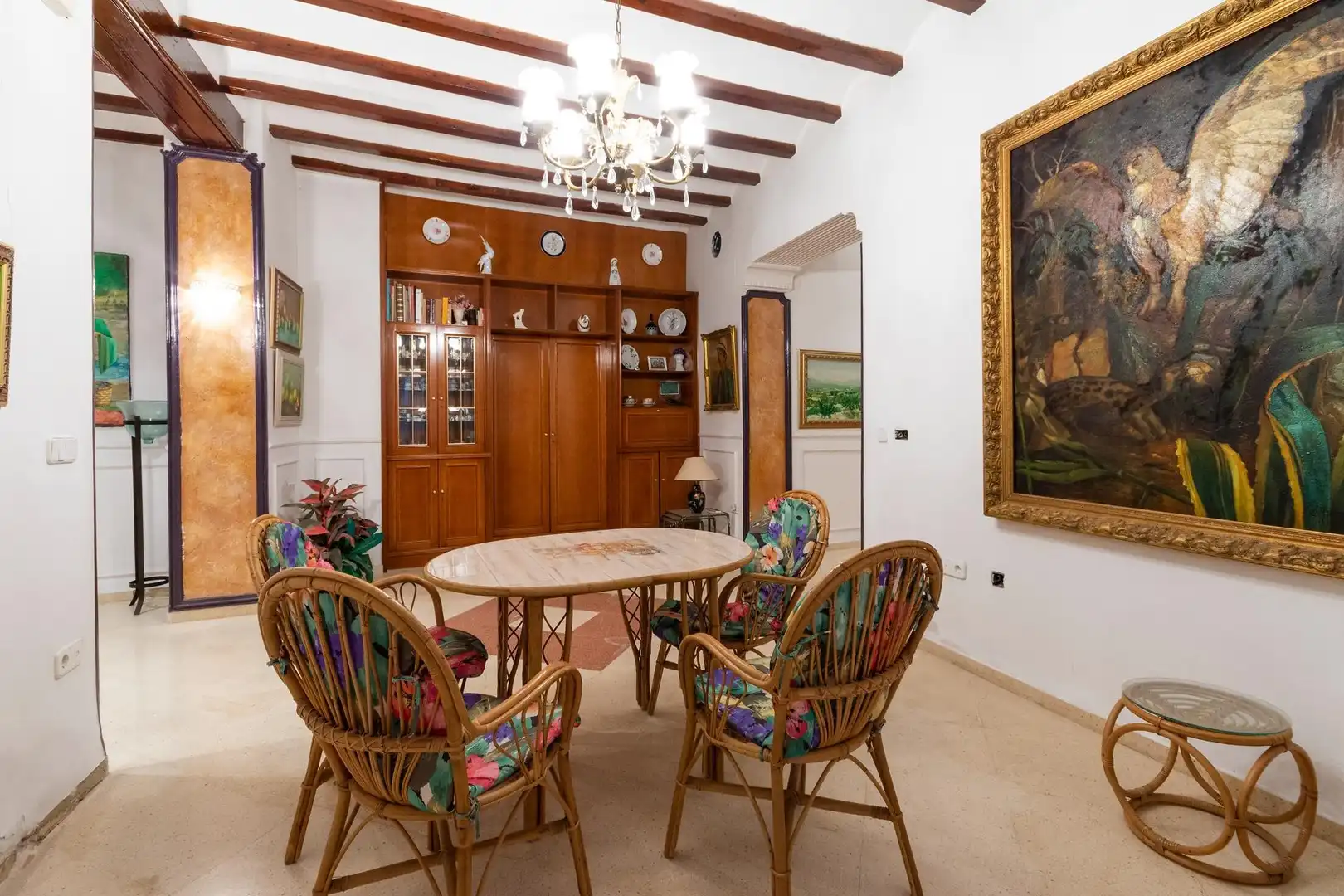 Comedor de Casa o chalet en venta en Llutxent con Aire acondicionado, Terraza y Amueblado