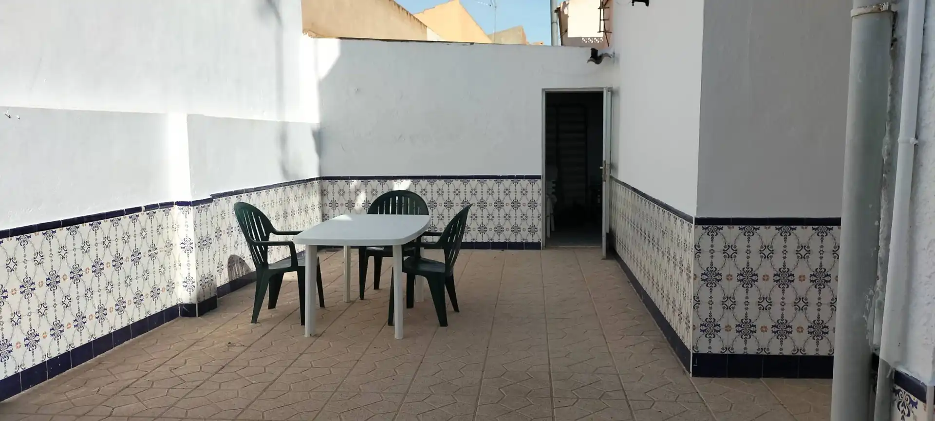 Terrassa de Casa adosada en venda en Pilar de la Horadada