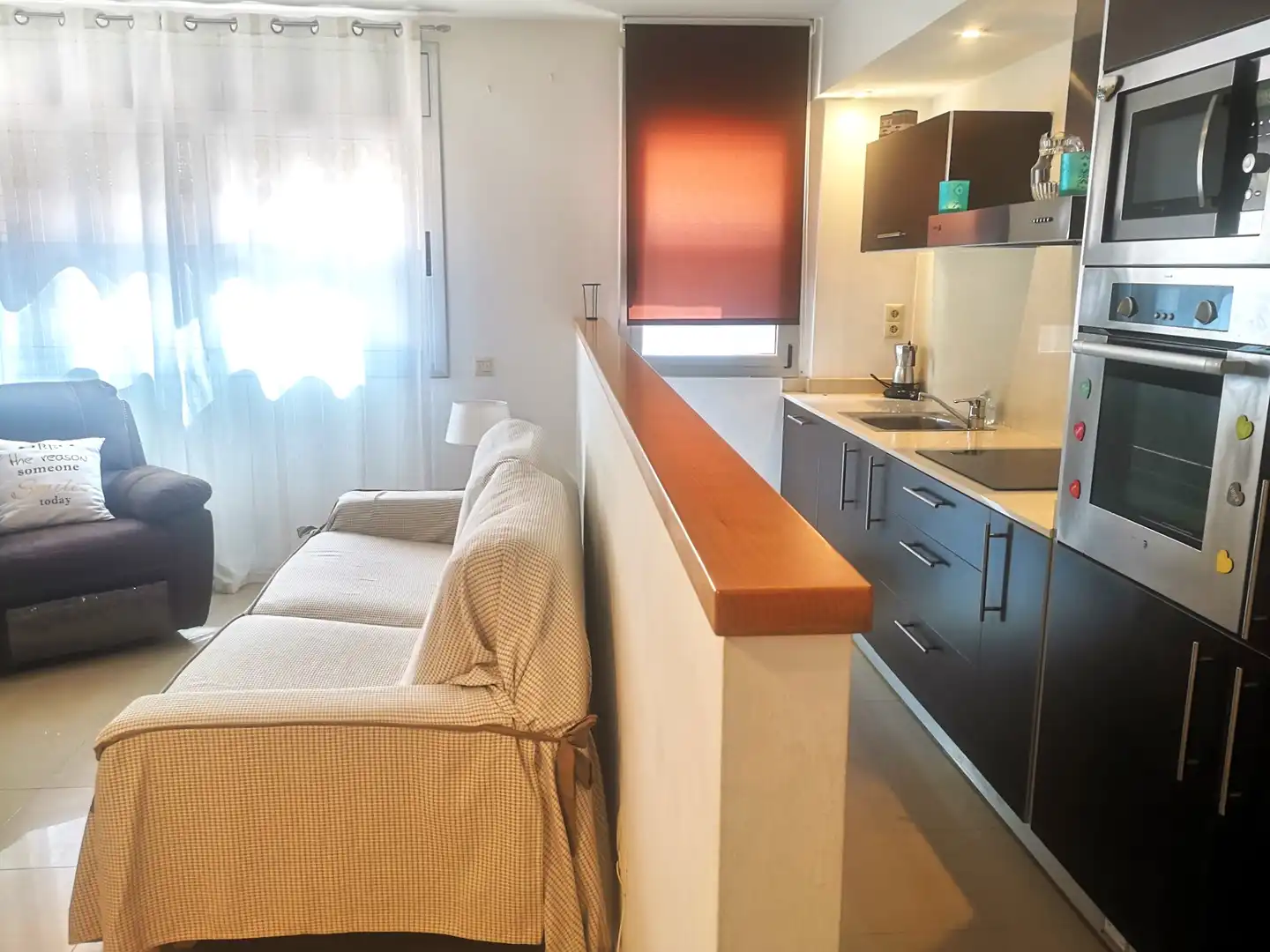 Schlafzimmer von Erdgeschoss zum Verkauf in Palamós mit Klimaanlage, Heizung und Möbliert