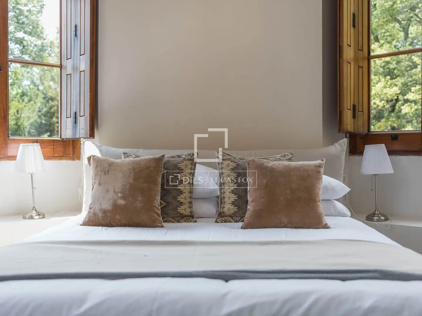 Habitación de Finca rústica en venta en Sant Hilari Sacalm con Aire acondicionado, Calefacción y Jardín privado