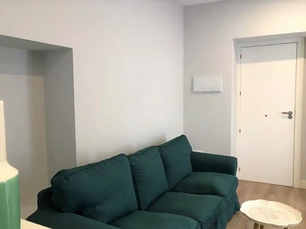 Sala de estar de Apartamento de alquiler en Badajoz con Aire acondicionado, Calefacción y Amueblado