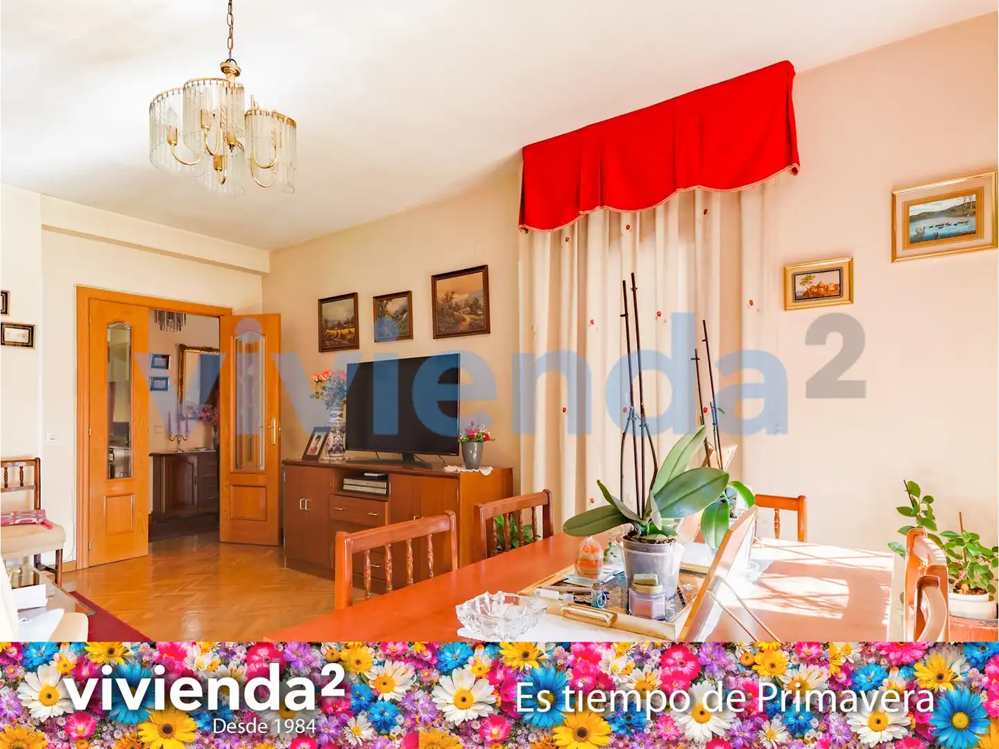Sala de estar de Piso en venta en  Madrid Capital con Calefacción y Trastero