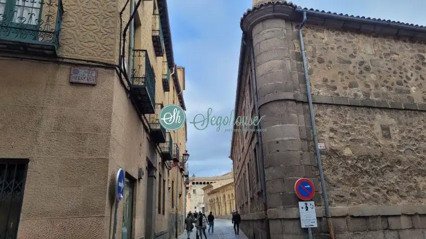 Vista exterior de Piso en venta en Segovia con Calefacción y Balcón