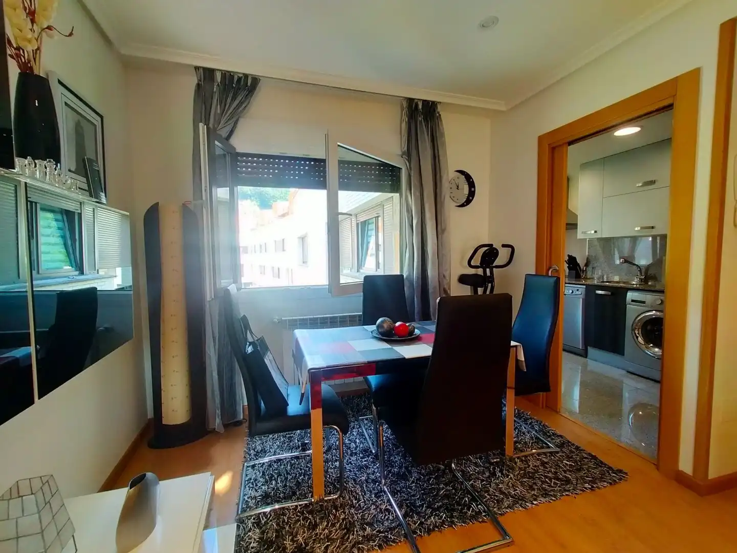 Dining room of Flat for sale in Pravia  with Heating, Terrace and Furnished