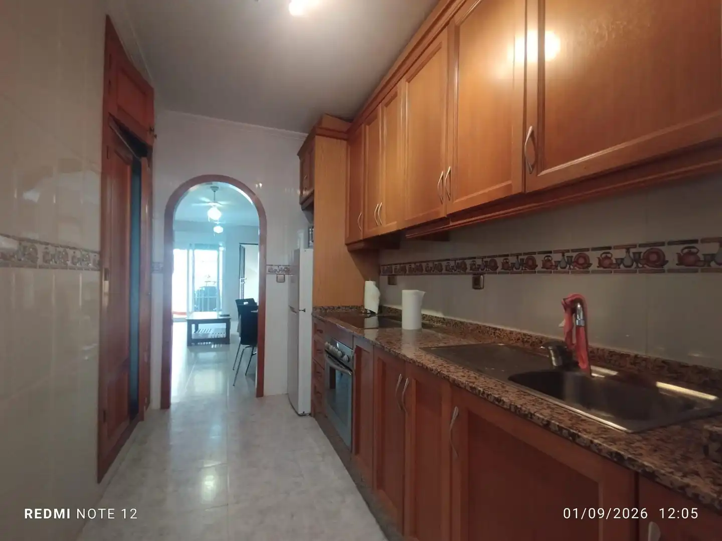 Küche von Wohnungen zum Verkauf in Elche / Elx mit Terrasse, Möbliert und Balkon