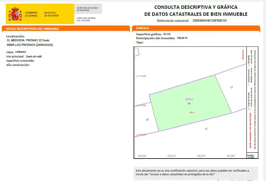 Terreno residencial en venta en Calle Mediodía Pintano, imagen 2