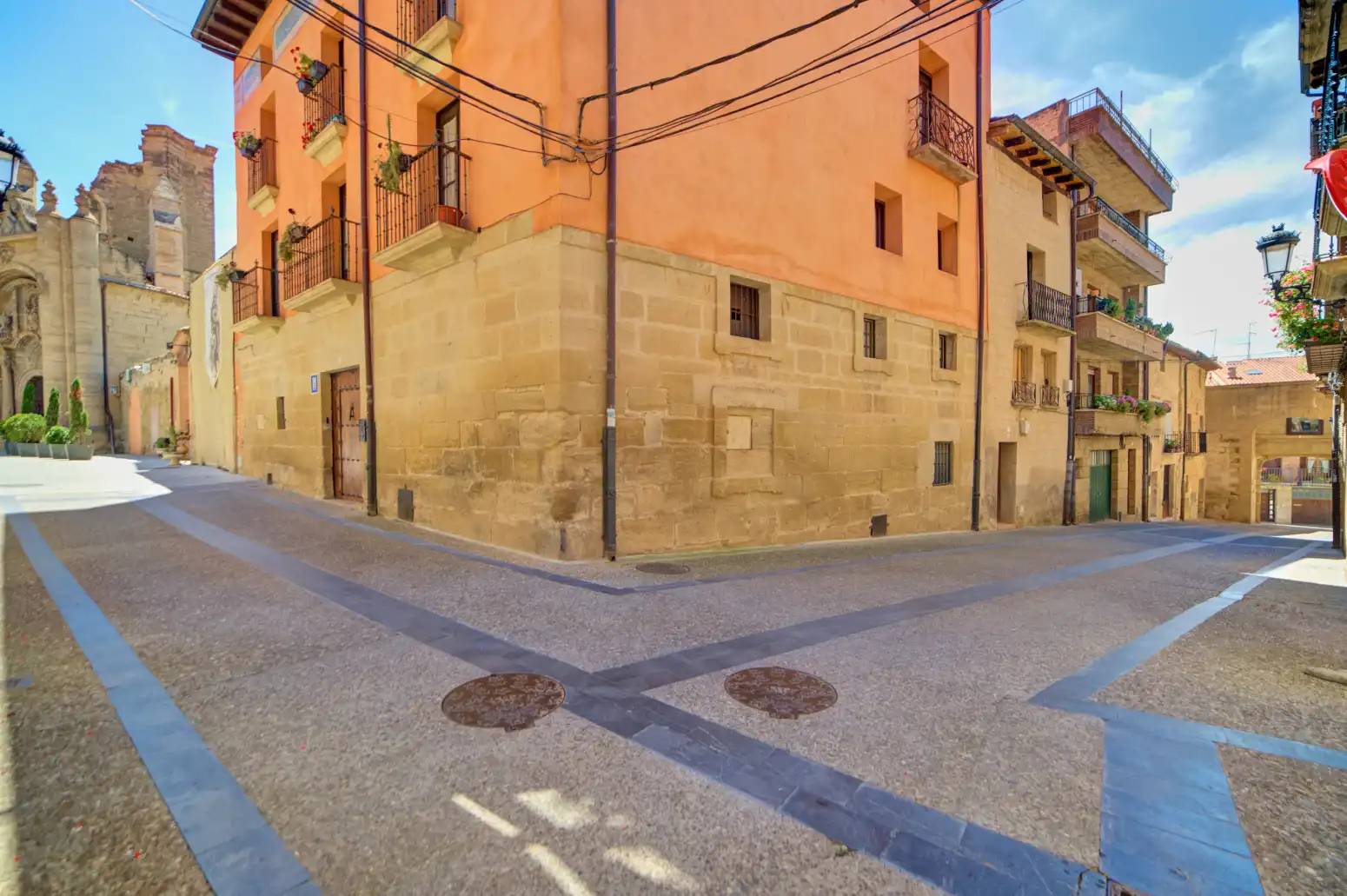Vista exterior de Casa o chalet en venta en Viana con Calefacción, Amueblado y Balcón