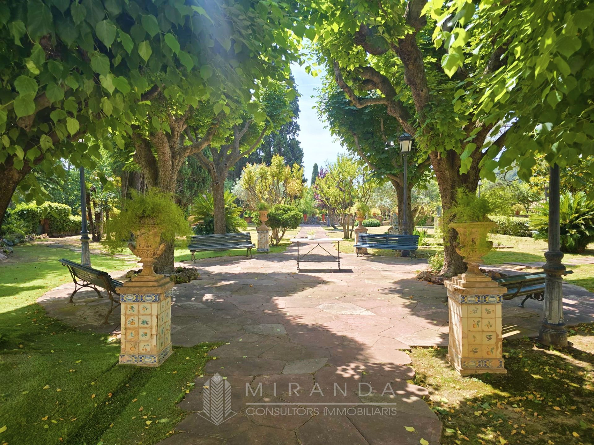 Jardí de Casa o xalet en venda en La Garriga amb Calefacció, Jardí privat i Parquet