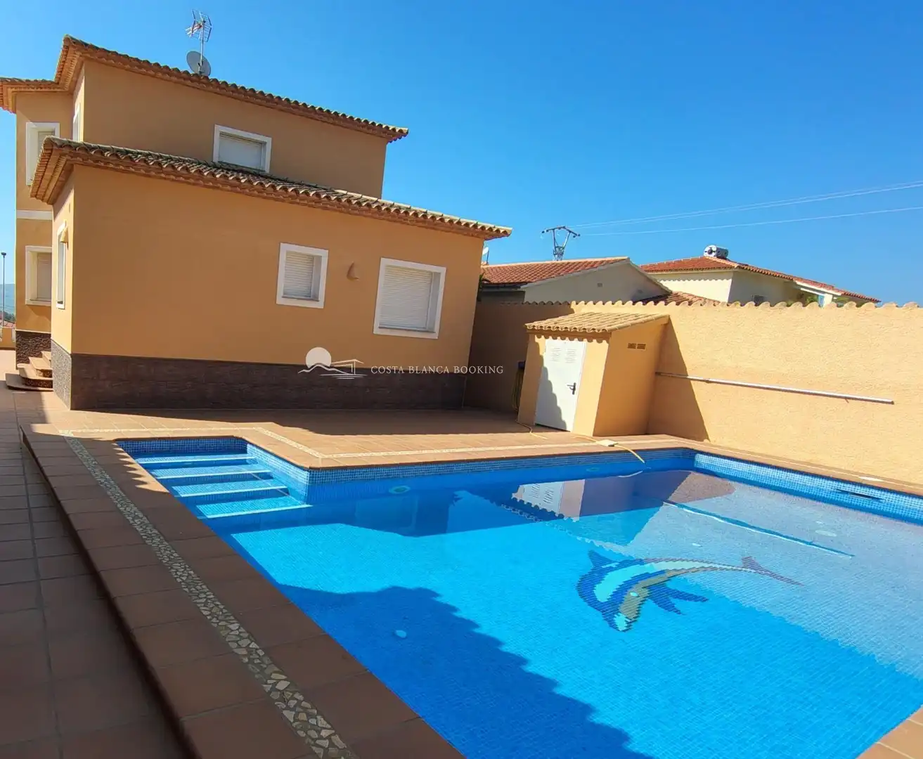 Piscina de Casa o xalet en venda en L'Alfàs del Pi amb Calefacció, Jardí privat i Terrassa