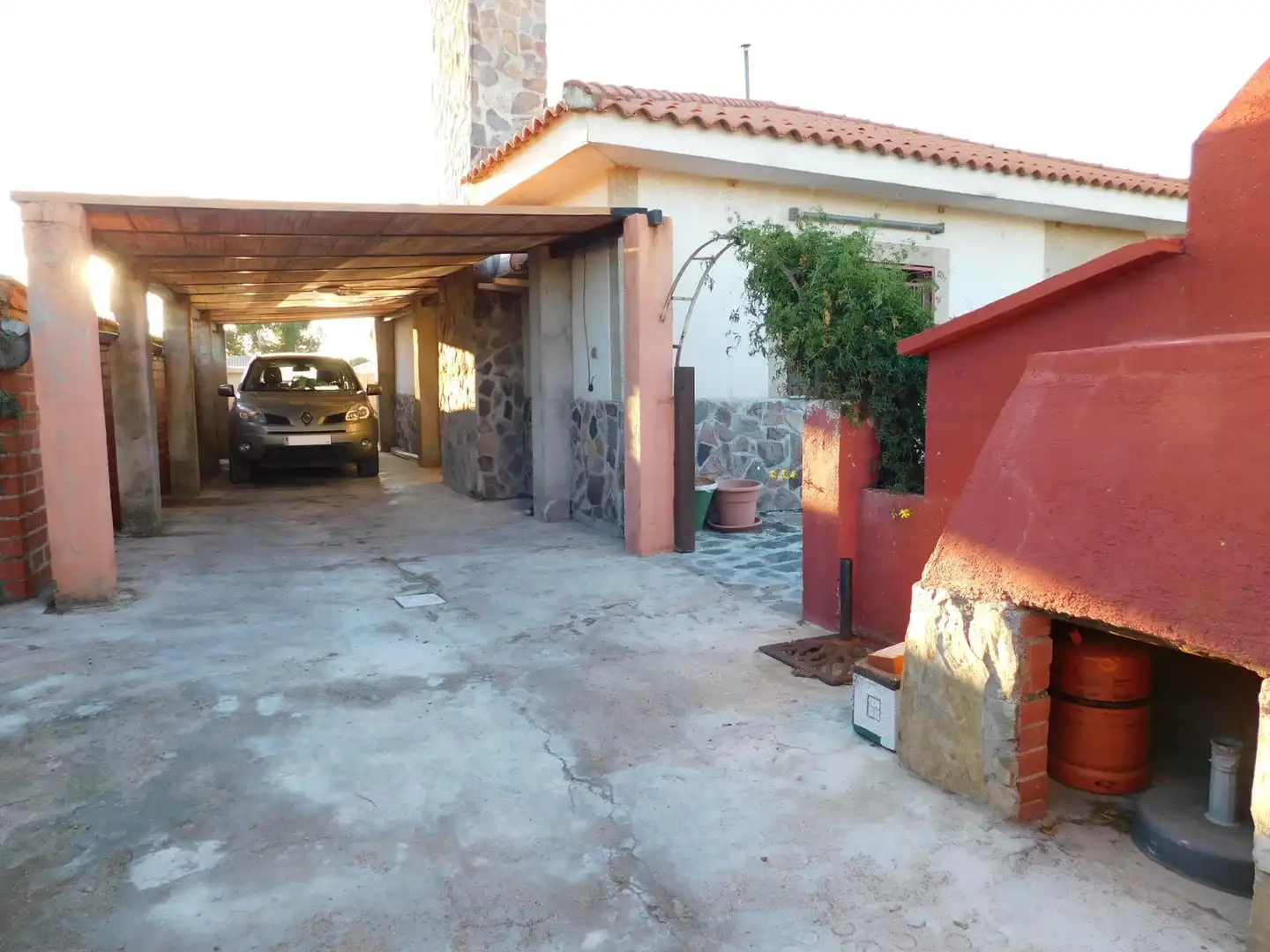 Vista exterior de Casa o chalet en venta en Palomeque con Aire acondicionado, Calefacción y Jardín privado
