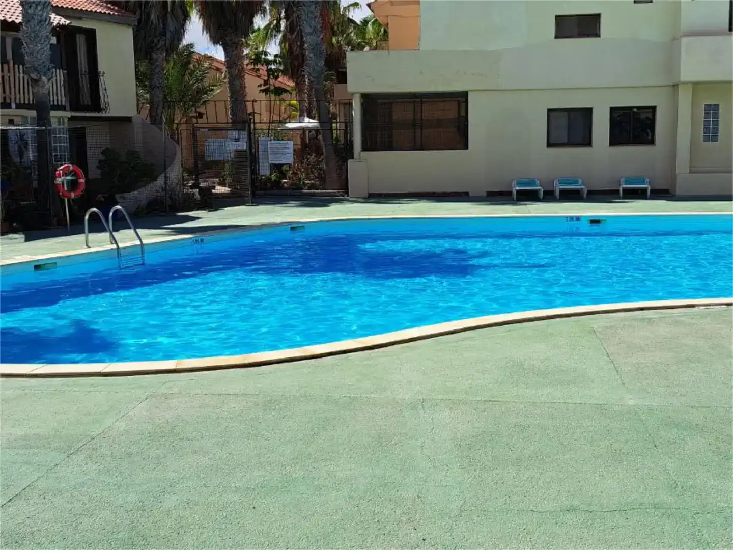 Piscina de Casa adosada en venta en La Oliva con Piscina y Amueblado